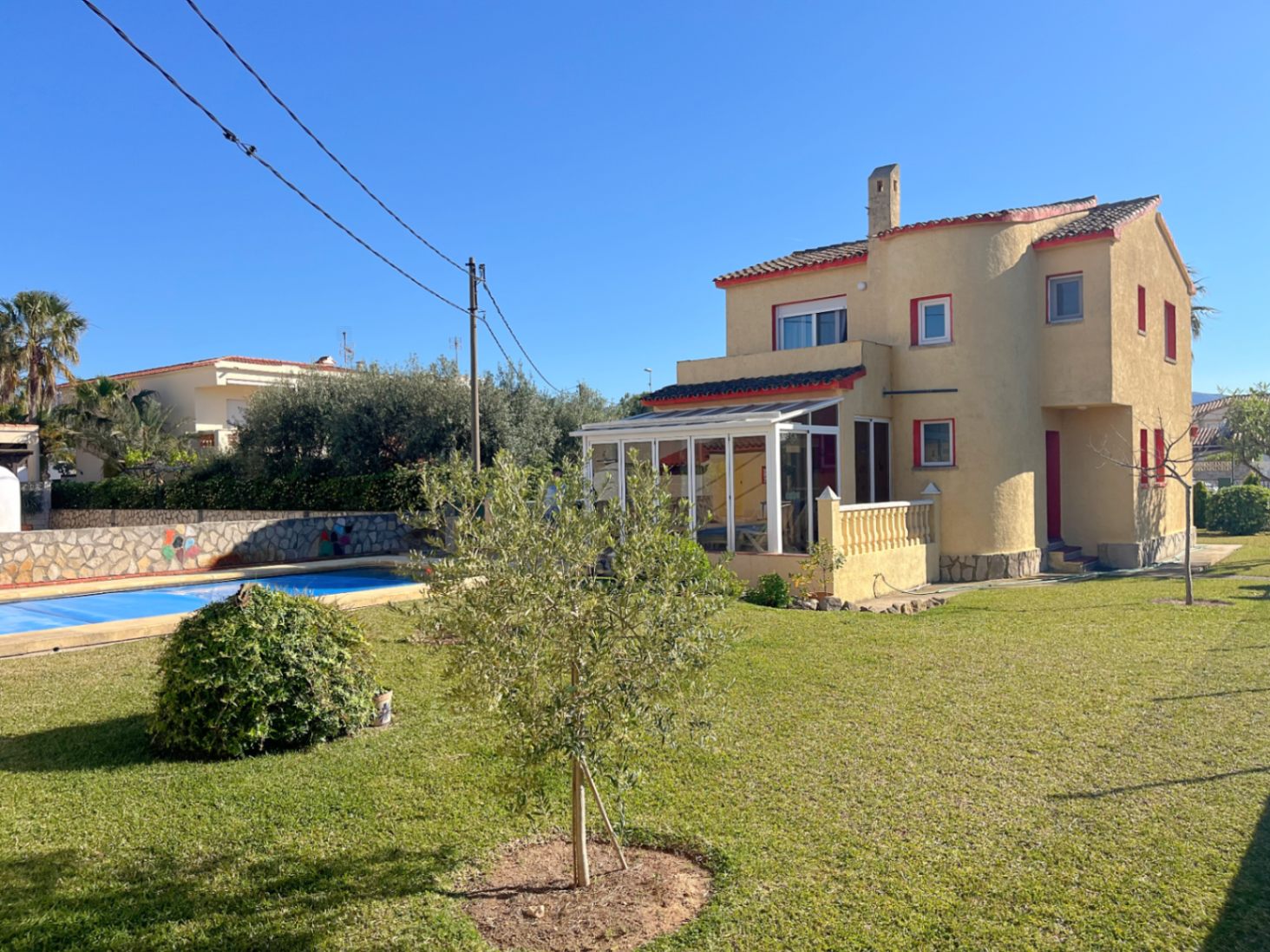 Chalet con Piscina en Las Marinas de Denia a 100mts de la playa 
